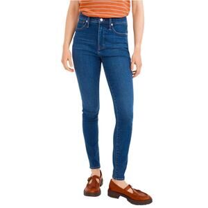 Madewell High-Rise Skinny Jeans Blue Dark Wash Size 28